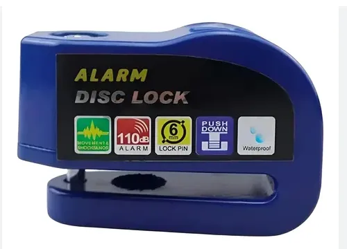 Candado antirrobo con alarma