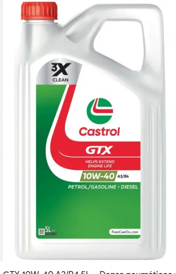 Aceite Castrol 10w40